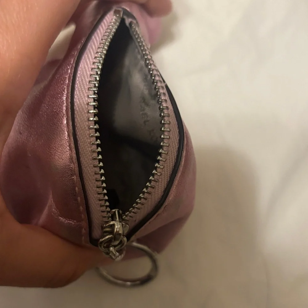 Michael Kors pink Pig Keychain Coin Purse - Women's Bag Accessory